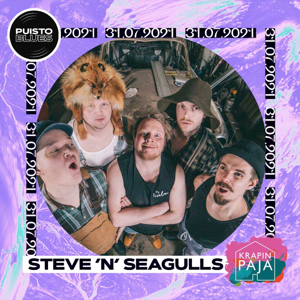 Stevenseagulls Steven 'n' Seagulls poseeraa