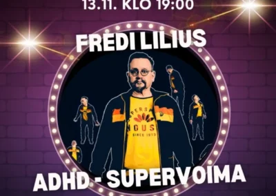 Fredi Lilius – ADHD Supervoima
