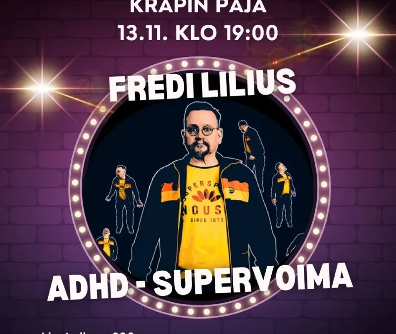 Fredi Lilius – ADHD Supervoima
