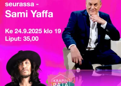 Arto Nybergin seurassa – Sami Yaffa