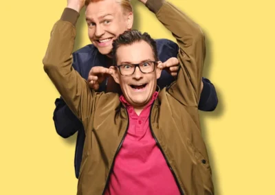 Hurri ja Tosi Hurri – Stand up -show, André Wickström ja Janne Grönroos