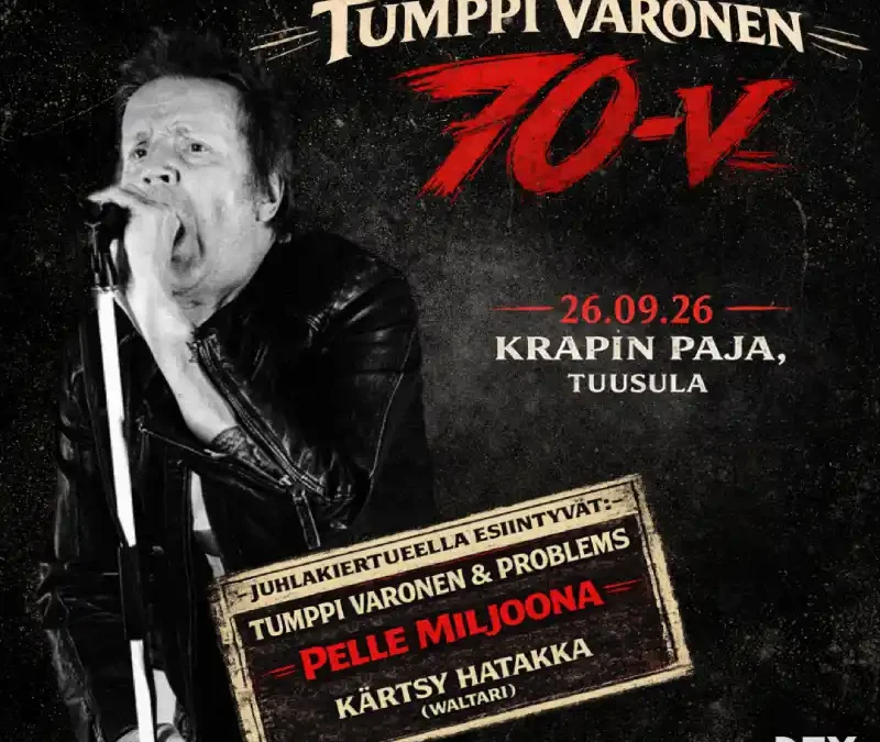 Tumppi Varonen 70v. -juhlakeikka
